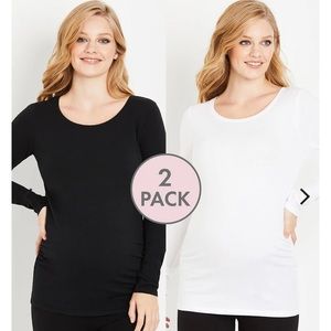Motherhood maternity T-shirt 2pack NWT